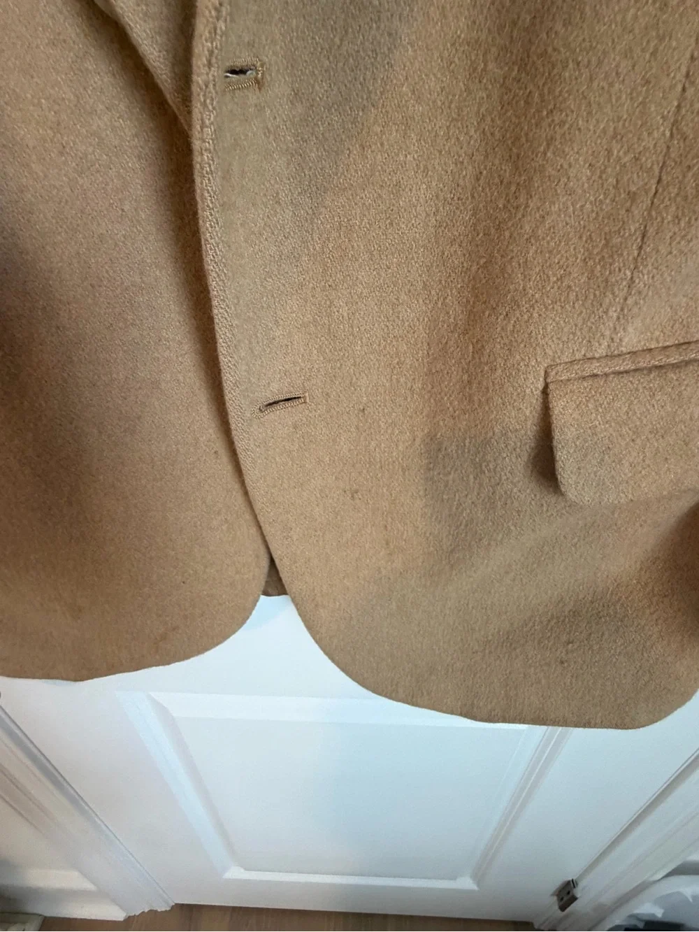 Bachrach Camel Tan Men's Wool-Blend Sport Coat